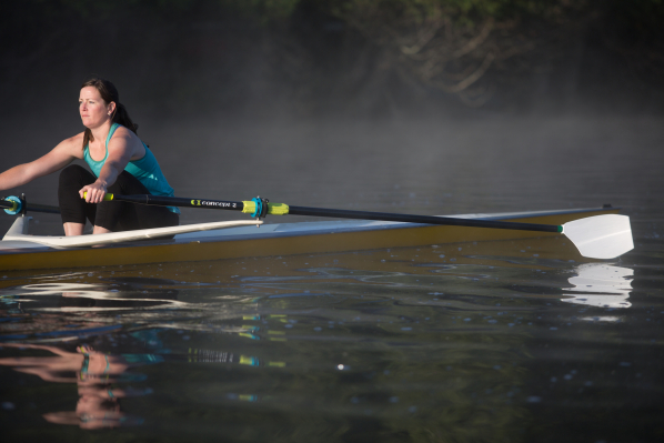 Kate rowing 