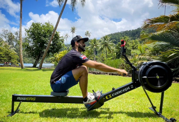 kevin on rowerg
