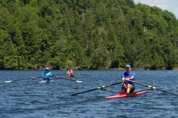 on water rowers